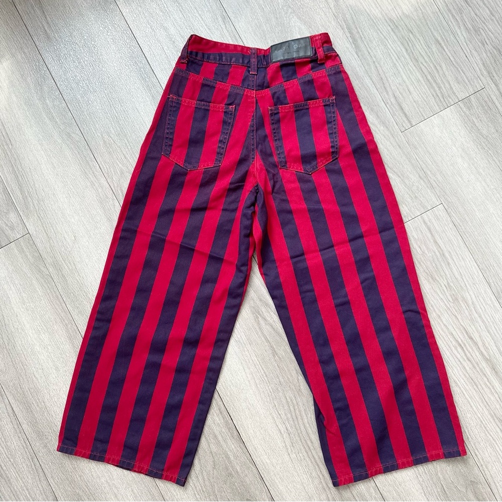 Lazy Oaf Button Up Wide Leg Pants - image 7